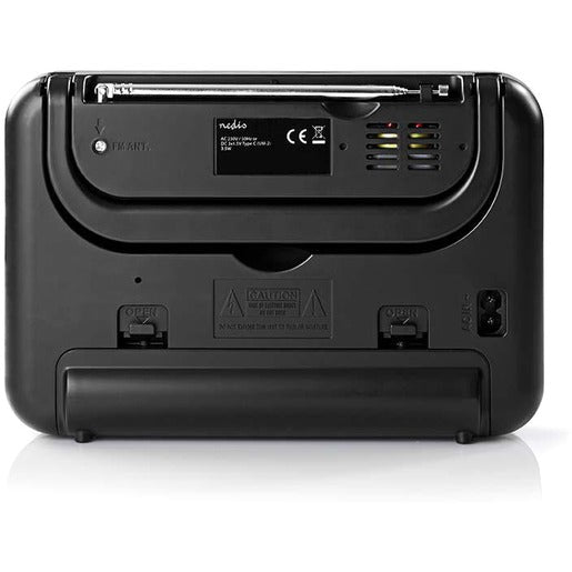 Nedis Radio UKW-Radio, Portable UKW RDFM1300GY Nedis Radio UKW-Radio, Portable UKW RDFM1300GY